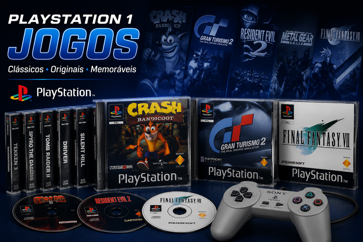 PlayStation 1 - Jogos
