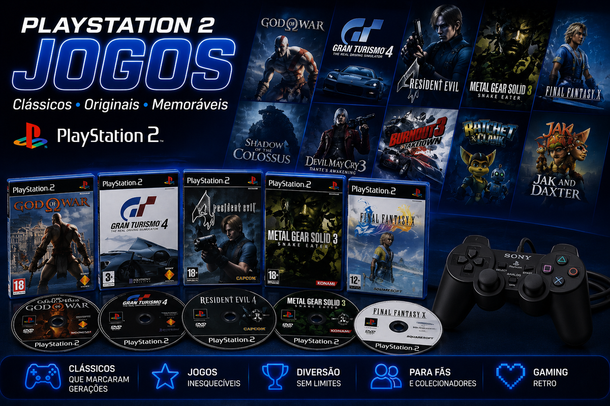 PlayStation 2 - Jogos
